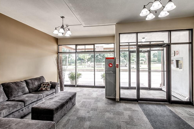 Lobby at 1950 Main St W Hamilton