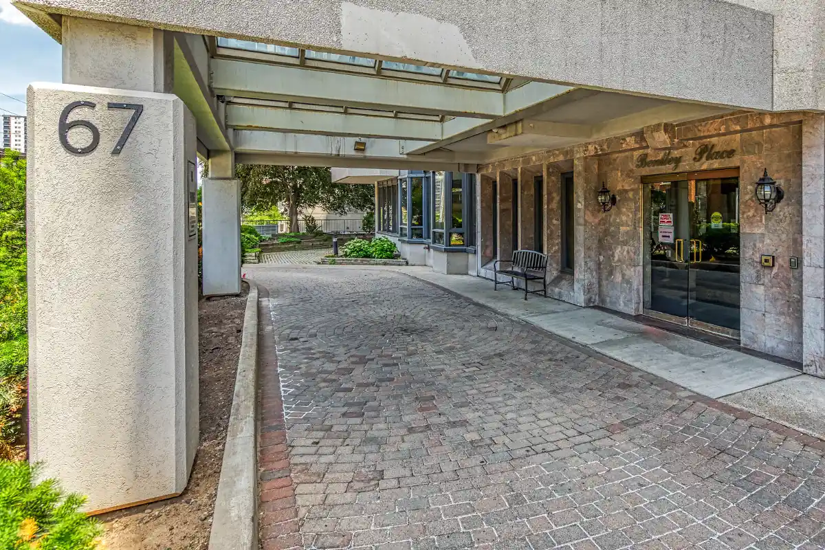 Entrance at Bentley Place