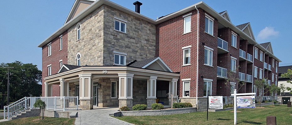 The Kensington condominiuim building at 95 Wilson Street West, Ancaster